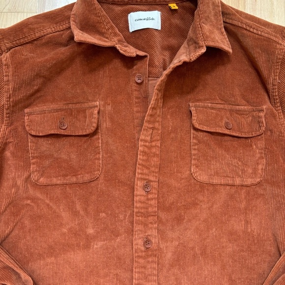 The Critical Slide Lazy Boy Long-Sleeve Shirt Corduroy Shacket - Picture 4 of 10